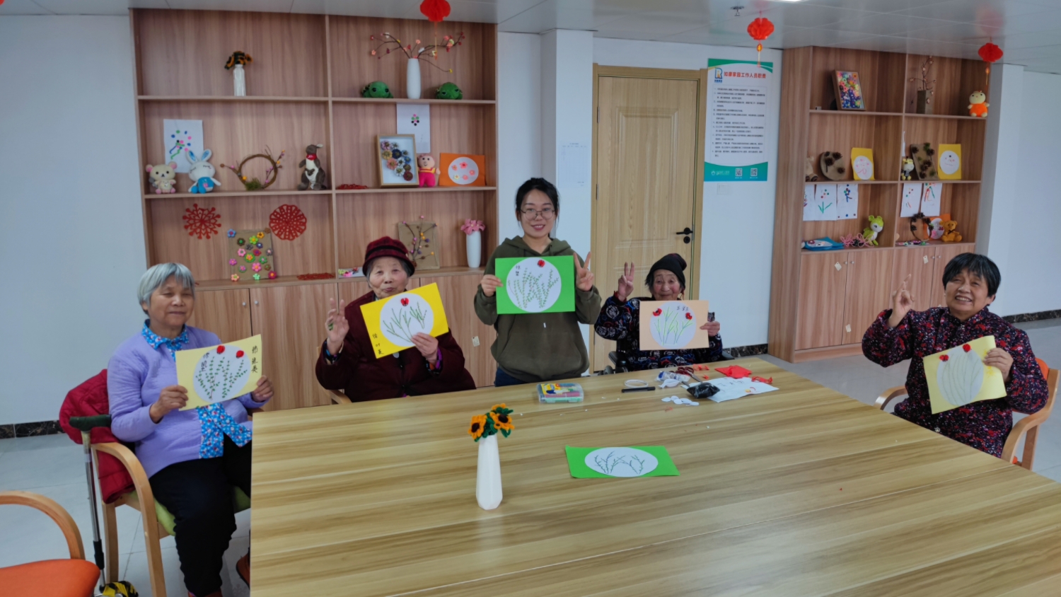 遙墻蔚藍至善家園驚蟄手工活動